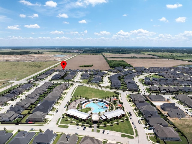 2817 Buckthorn Rd, Northlake, TX 76226 - aerial view of property and surrounding area with nearby suburban area