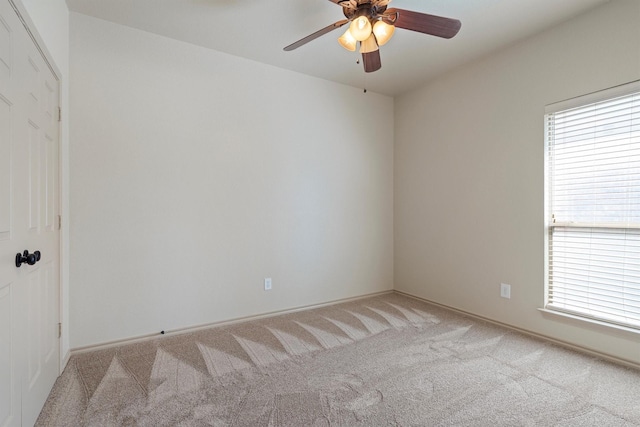 3228 Buckthorn Ln, Denton, TX 76226 - unfurnished room featuring light colored carpet and a ceiling fan