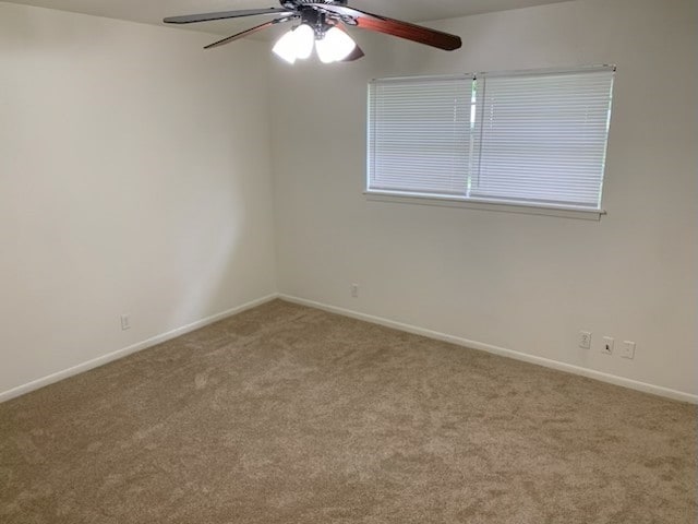 304 Lakeview St, Whitehouse, TX 75791 - carpeted spare room with ceiling fan and baseboards