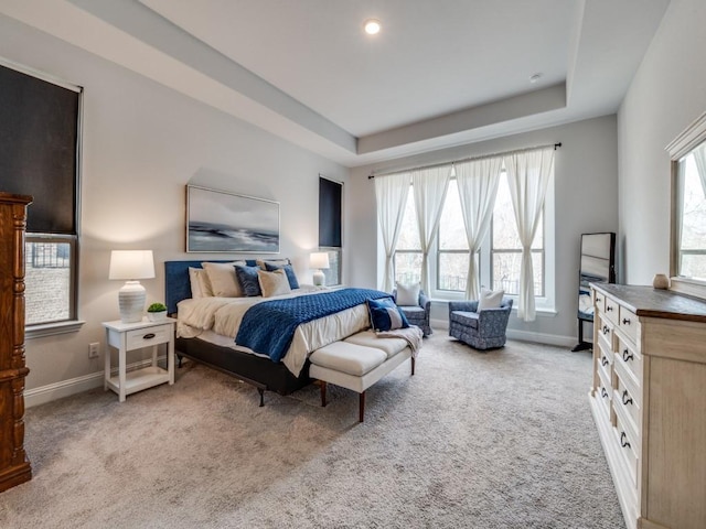 2112 Deer Run, Gunter, TX 75058 - bedroom with light colored carpet and a raised ceiling