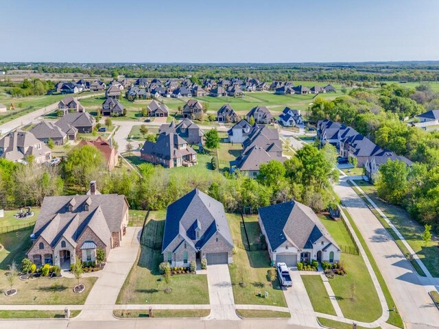 2112 Deer Run, Gunter, TX 75058 - aerial perspective of suburban area