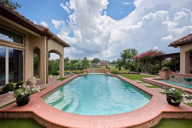 5 Savannah Ridge Dr, Frisco, TX 75034 - outdoor pool featuring a patio area