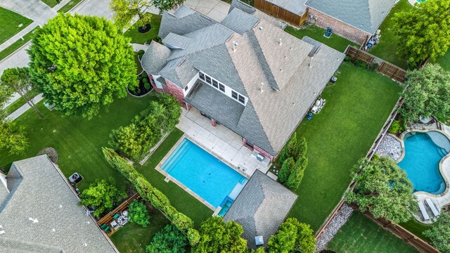 4205 Midpark Ln, Plano, TX 75074 - view of subject property featuring a pool