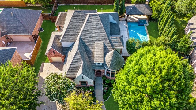 4205 Midpark Ln, Plano, TX 75074 - view from above of property