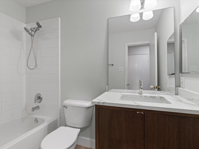1545 Knottingham Dr, Little Elm, TX 75068 - bathroom with vanity and shower / bathtub combination