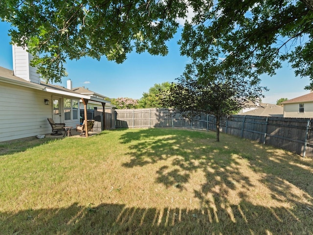 1545 Knottingham Dr, Little Elm, TX 75068 - view of fenced backyard