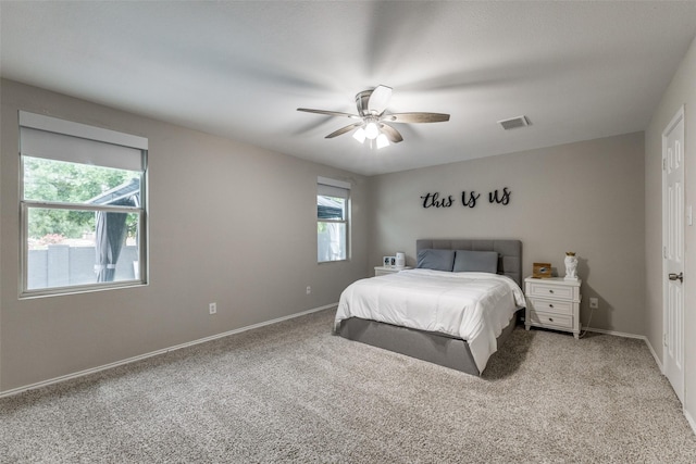 8426 Jacaranda Way, Arlington, TX 76002 - bedroom with carpet flooring and ceiling fan