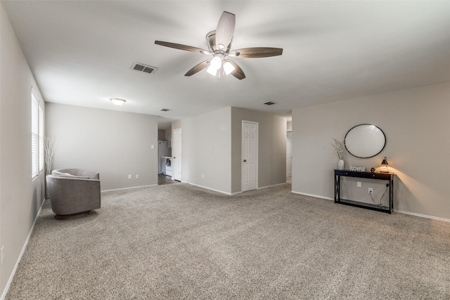 8426 Jacaranda Way, Arlington, TX 76002 - carpeted spare room featuring a ceiling fan and baseboards