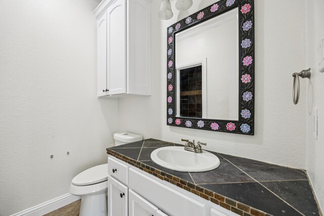 8012 Rushing Spring Dr, North Richland Hills, TX 76182 - bathroom with vanity and toilet