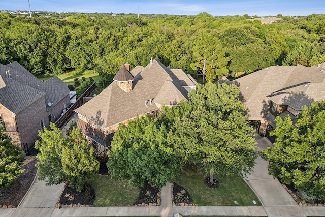8012 Rushing Spring Dr, North Richland Hills, TX 76182 - drone / aerial view of a forest