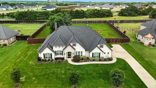 2941 American Sparrow Dr, Midlothian, TX 76065 - aerial perspective of suburban area