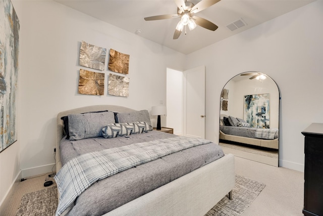 2217 Grey September St, Celina, TX 75009 - carpeted bedroom featuring baseboards and ceiling fan