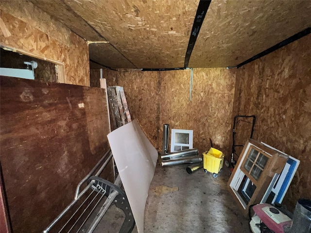 603 E Thomas St, Sherman, TX 75090 - miscellaneous room with concrete flooring