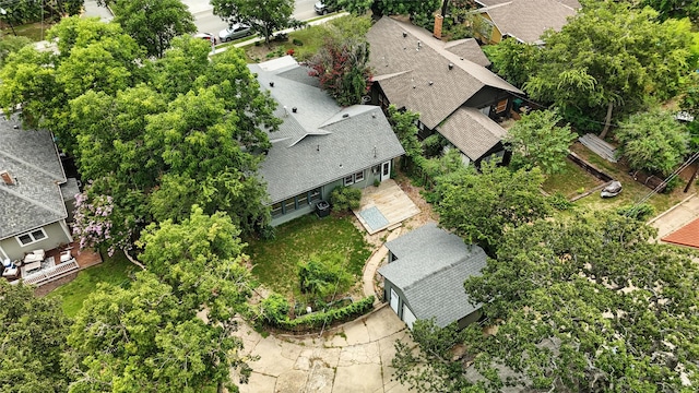 1000 W Hickory St, Denton, TX 76201 - aerial perspective of suburban area