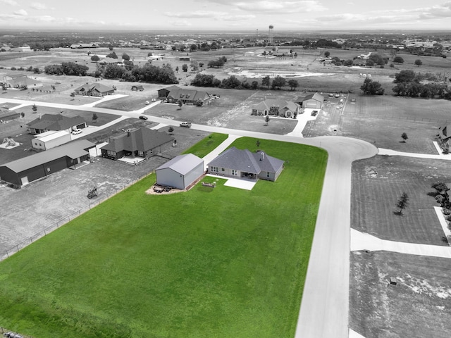 1001 Boulder Rd, Weatherford, TX 76085 - aerial perspective of suburban area