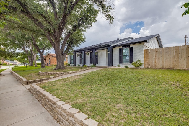 726 W Crossland Blvd, Grand Prairie, TX 75052 - single story home featuring brick siding
