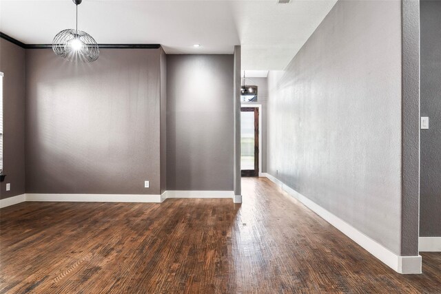 15321 Mount Evans Dr, Little Elm, TX 75068 - unfurnished room featuring wood finished floors and baseboards
