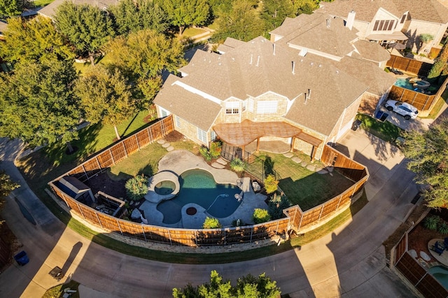 15063 Mountain Creek Trl, Frisco, TX 75035 - view of subject property featuring a pool