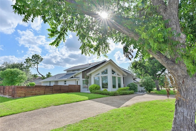 6956 Meadowbriar Ln, Dallas, TX 75230 - mid-century inspired home featuring stucco siding and driveway