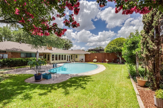 4309 Boca Bay Dr, Dallas, TX 75244 - view of swimming pool featuring a patio area