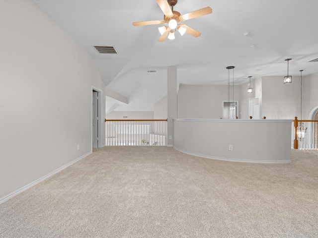 5503 Midnight Moon Dr, Frisco, TX 75036 - carpeted empty room featuring a ceiling fan and baseboards