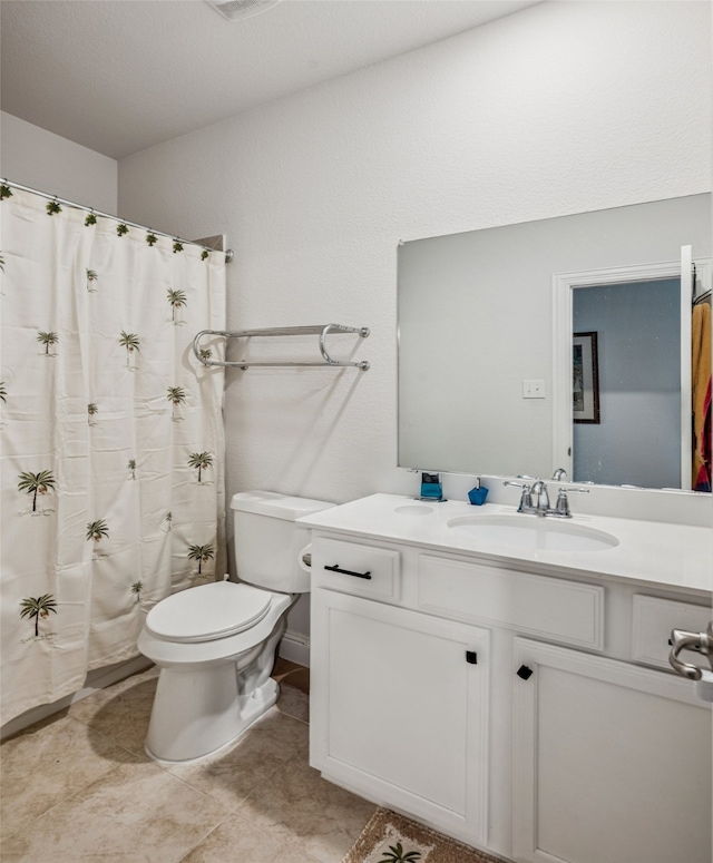3814 Bastrop St, Melissa, TX 75454 - full bath with vanity and tile patterned floors