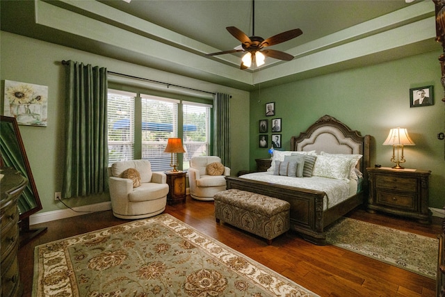 2604 Gavin Dr, Mansfield, TX 76063 - bedroom with wood finished floors and a ceiling fan
