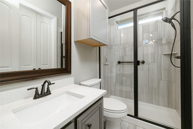 2604 Gavin Dr, Mansfield, TX 76063 - bathroom featuring vanity and a stall shower