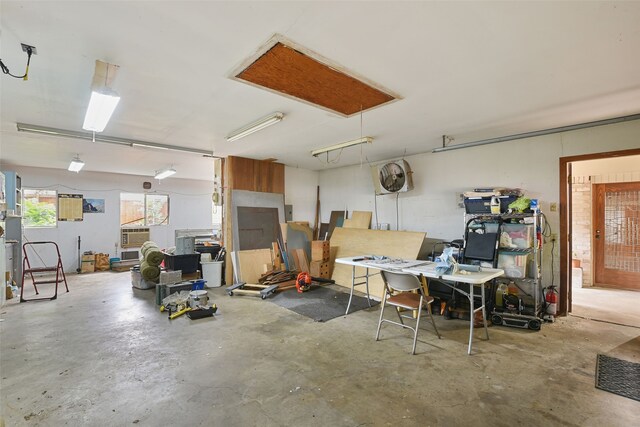 921 Sleepy Hollow Dr, Garland, TX 75043 - garage with cooling unit