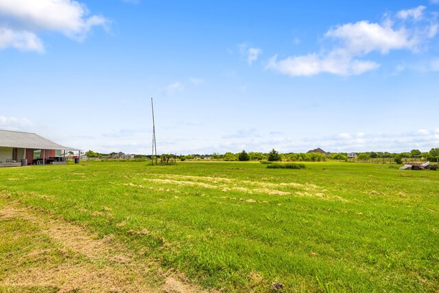 2210 N Sky Meadows Dr, Caddo Mills, TX 75135 - view of yard featuring a view of countryside