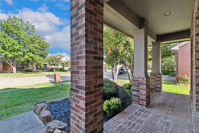 8648 Marion Dr, Frisco, TX 75036 - porch with a lawn