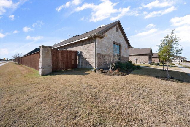 3703 Twin Pines Dr, Grand Prairie, TX 76065 - view of side of property featuring brick siding and stone siding
