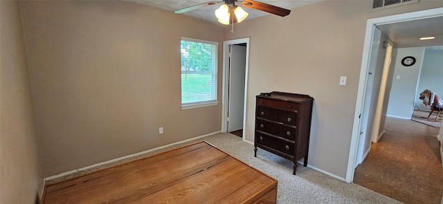 1747 Lucille Dr, Mesquite, TX 75149 - carpeted bedroom featuring baseboards and ceiling fan