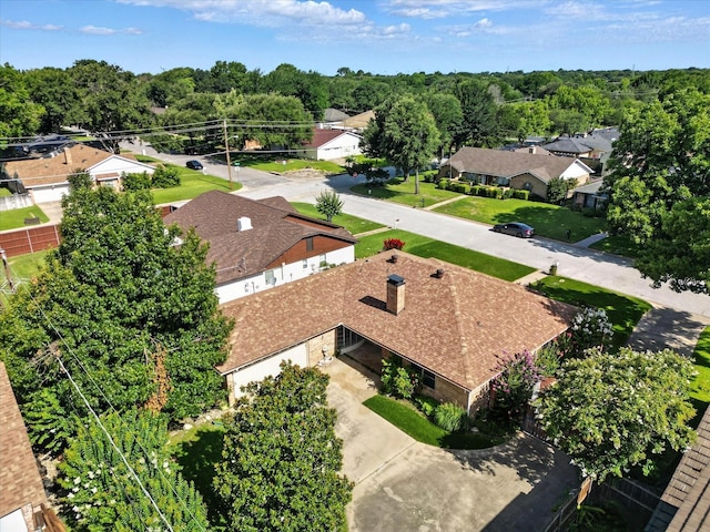 233 Hillview Dr, Hurst, TX 76054 - aerial perspective of suburban area