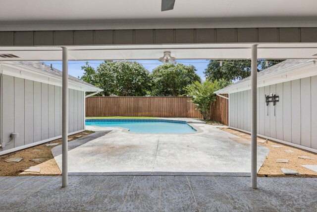 6714 Barkworth Dr, Dallas, TX 75248 - view of pool featuring a patio area and a fenced backyard