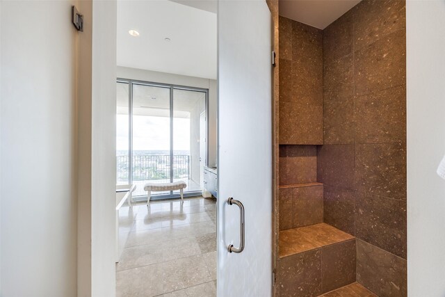 1717 Arts Plz Unit 1808, Dallas, TX 75201 - bathroom featuring tile patterned flooring