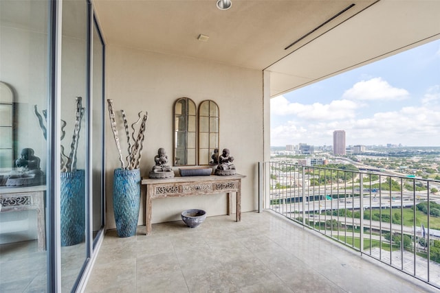 1717 Arts Plz Unit 1808, Dallas, TX 75201 - balcony featuring a view of city