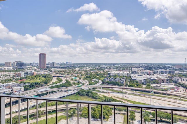 1717 Arts Plz Unit 1808, Dallas, TX 75201 - balcony featuring a city view