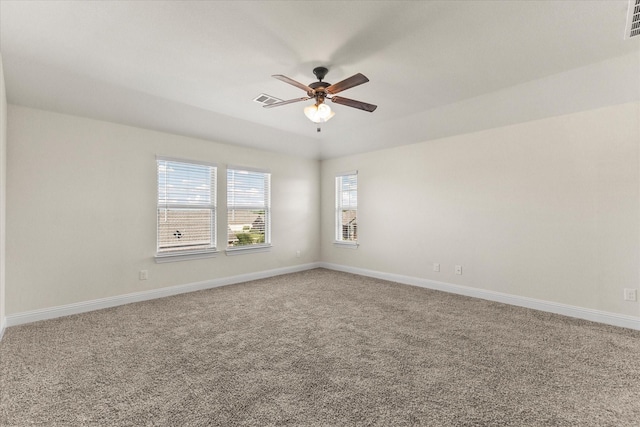 3204 Wimberley Ln, Rockwall, TX 75032 - carpeted spare room with a ceiling fan and baseboards