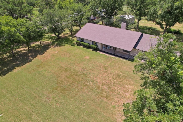 713 E Peel St, Pilot Point, TX 76258 - aerial view of property and surrounding area