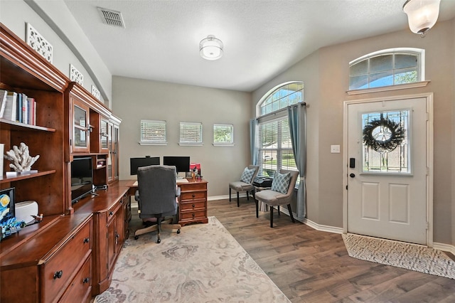 9210 Wild River Dr, Arlington, TX 76002 - office with wood finished floors and baseboards