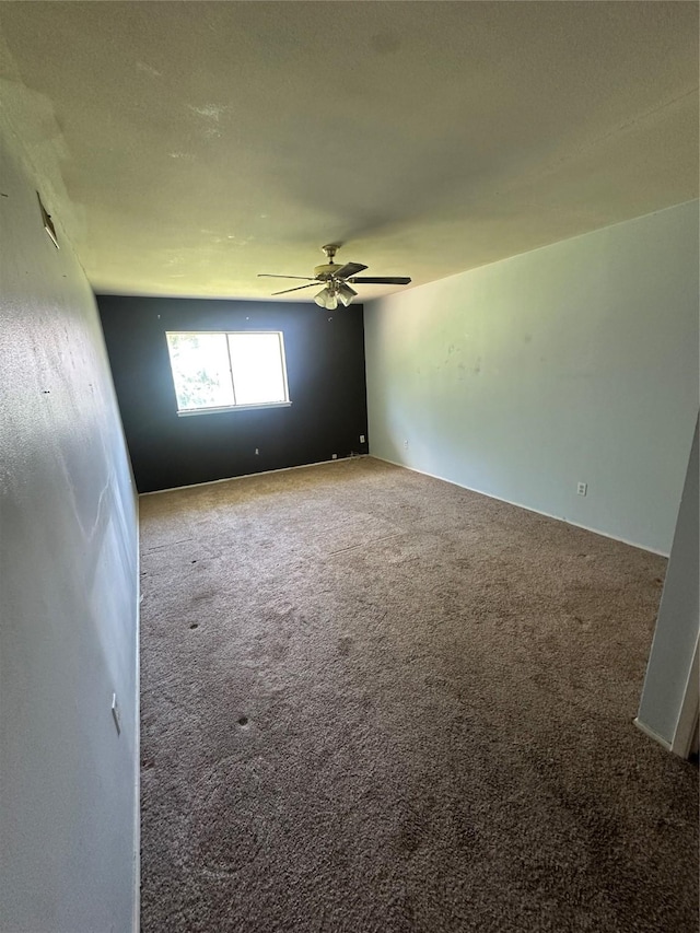 416 Meadowhill Dr, Garland, TX 75043 - empty room featuring carpet floors and a ceiling fan