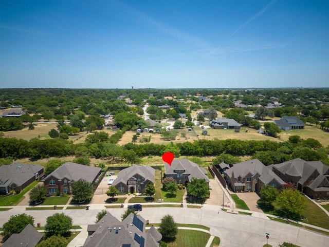 6812 S Fork Dr, North Richland Hills, TX 76182 - aerial view of residential area