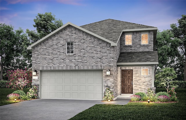 7518 Fenton Pkwy, Pilot Point, TX 76258 - view of front of house featuring driveway and an attached garage