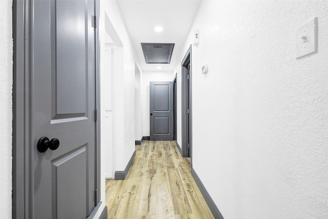 612 Circleview Dr S, Hurst, TX 76054 - corridor with light wood-style floors and baseboards