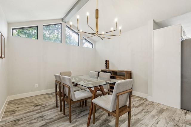 6010 Preston Creek Dr, Dallas, TX 75240 - dining area with a chandelier, light wood-style flooring, and healthy amount of natural light