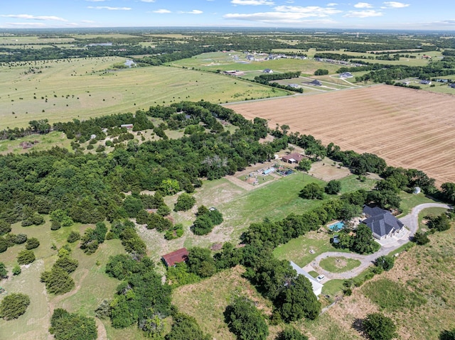 567 Celtic Rd, Howe, TX 75459 - aerial view of property and surrounding area with rural landscape and large plots for crops
