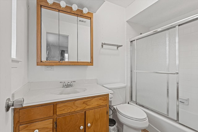 567 Celtic Rd, Howe, TX 75459 - full bathroom featuring vanity and shower / bath combination with glass door
