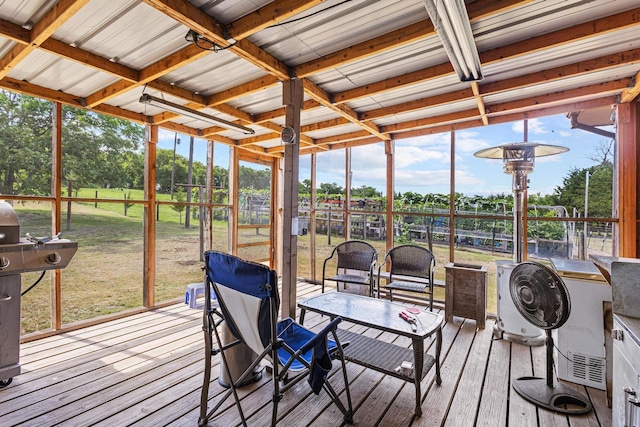 567 Celtic Rd, Howe, TX 75459 - sunroom with view of scattered trees