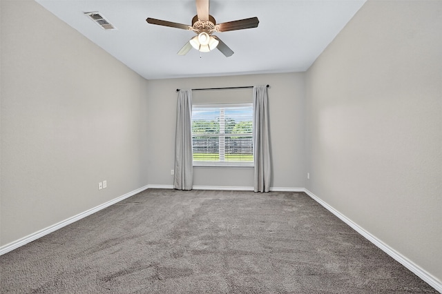 515 W Broad St, Pilot Point, TX 76258 - carpeted empty room with a ceiling fan and baseboards